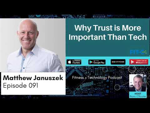 Matthew Januszek on the FITC Podcast: Why Trust Is More Important Than Tech
